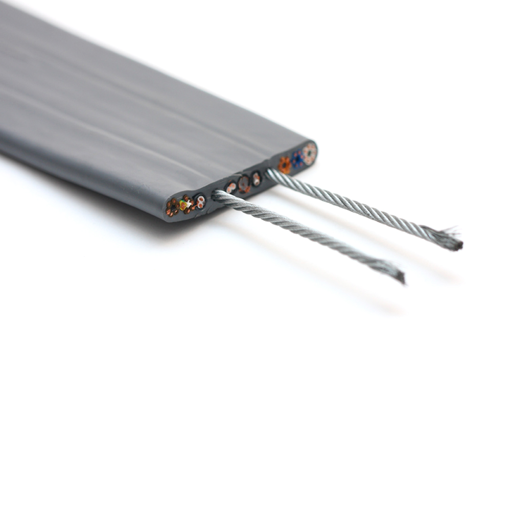 TVVBPG Wide temperature range adaptability Elevator Traveling Flat Cable