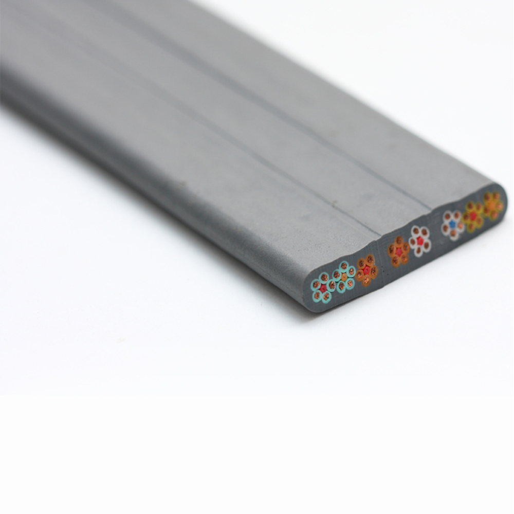 TVVB Mechanical protection reinforcement Elevator Traveling Flat Cable
