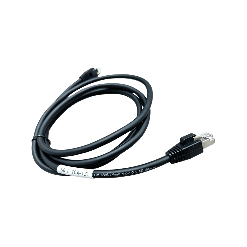 S6-L-T04-1.5 High-Flex Industrial Ethernet Cable