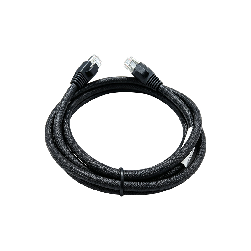 S6-L-T04-1.5 Braided Shielded Industrial Ethernet Cable