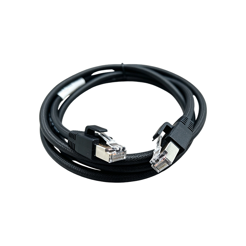 S6-L-T04-1.5 Braided Shielded Industrial Ethernet Cable